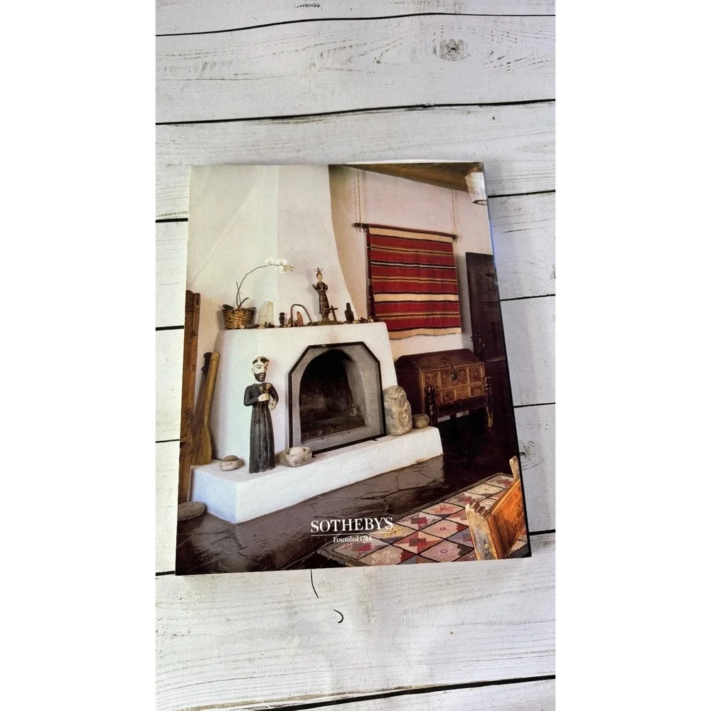 Sotheby's Auction Catalog Lot American Indian Art Colonial Frontier 1998